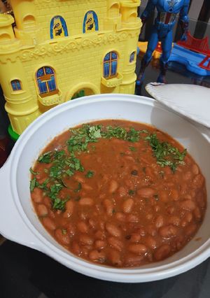 A picture of Kidney beans(rajma).