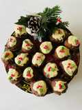 Biscoff xmas mini pudding