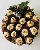 Biscoff xmas mini pudding