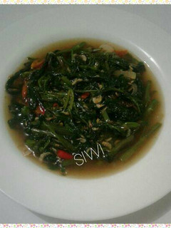 Foto resep Cah Kangkung Udang Rebon