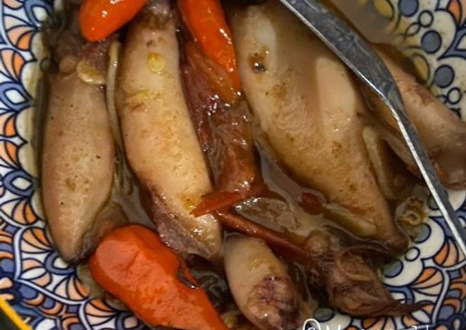 Resep Cumi Manis Pedas Sederhana 1 Oleh Mellyana Fatimah Cookpad