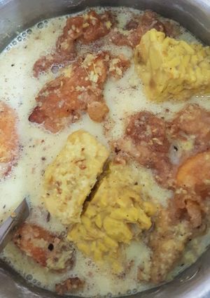 Foto resep Lodeh telur + tempe