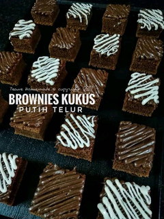 Foto resep Brownies Kukus Putih Telur