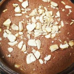A picture of Chocolate Icecream.