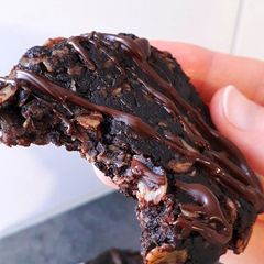 A picture of No Bake Chocolate Oatmeal Cookies.