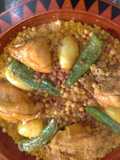 Couscous with Chickpeas and Raisins
