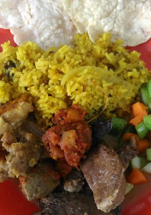 Foto resep Nasi Biryani... 😀 Biryani Laham.. Lazis.. 😋