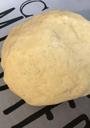 Une photo de Pâte brisée vanille & manzana