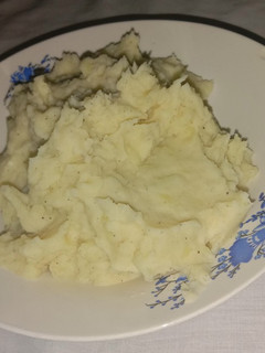 A picture of Mashed potatoes.