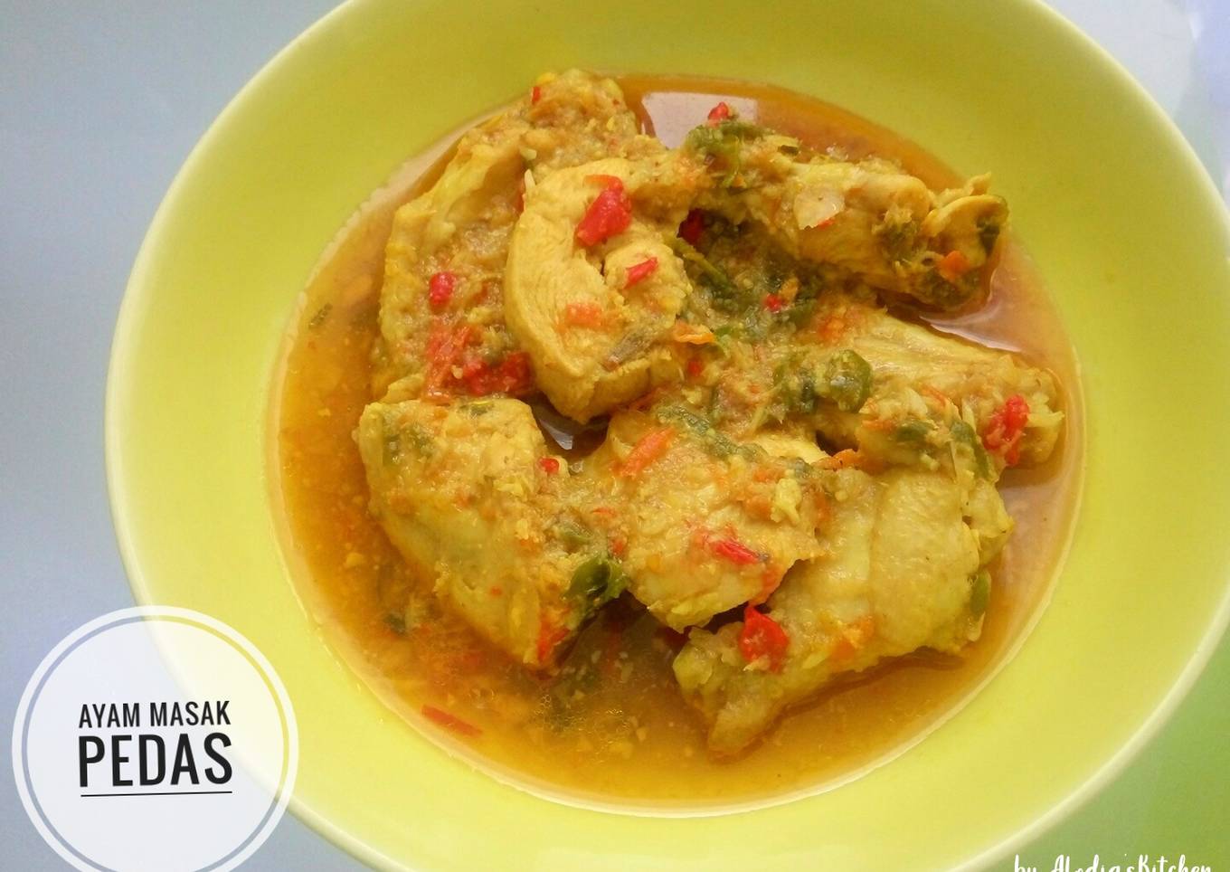 Ayam Masak Pedas (Tanpa Santan)