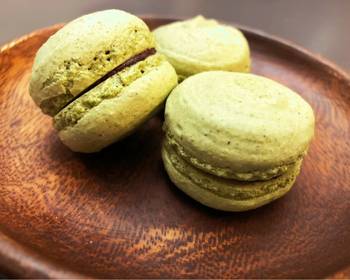 Popular Recipe Matcha macarons Yummy