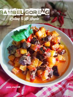Foto resep Sambal goreng kentang ati ampela