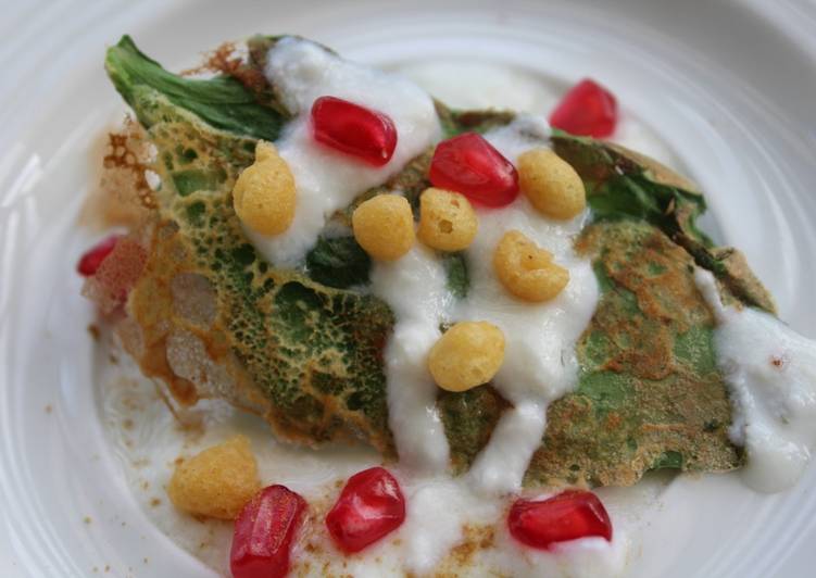 Crispy Palak Chat