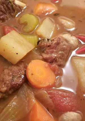 A picture of Easy Beef Stew for Two.