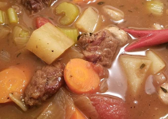 Recipe: Delicious Easy Beef Stew for Two