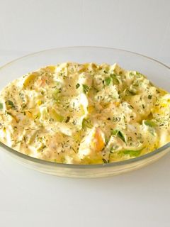Una foto de Ensalada de aguacate y huevo al estilo Keto