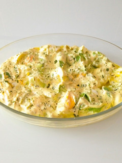 Una foto de Ensalada de aguacate y huevo al estilo Keto