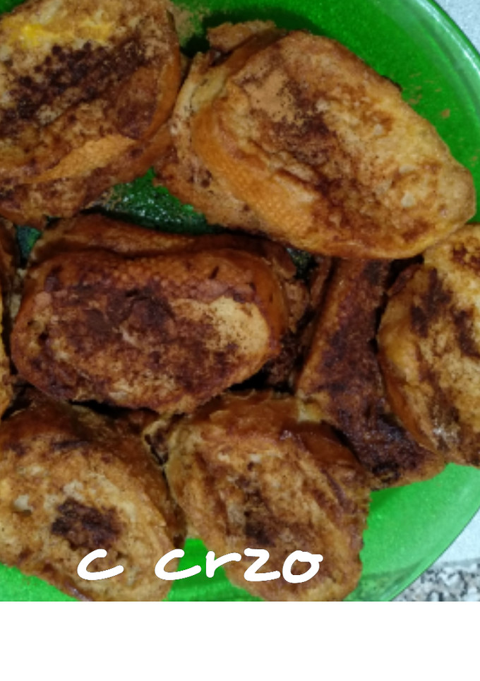 Una foto de Torrijas con naranja amarga