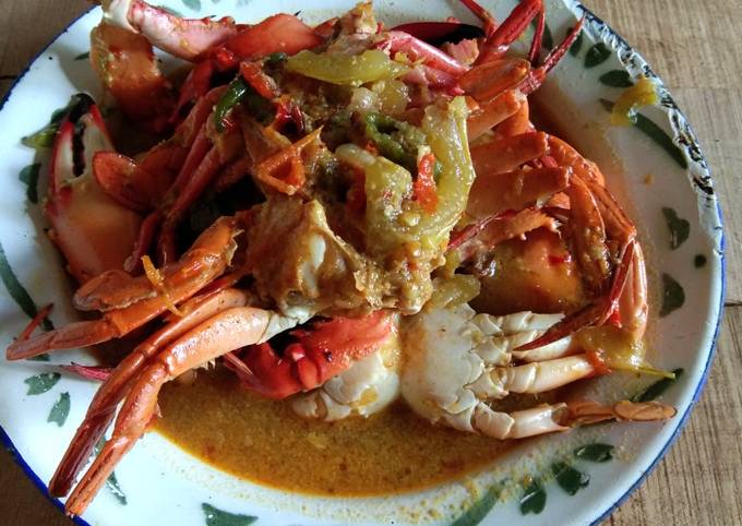 Wajib coba! Bagaimana cara memasak Rajungan Kuah Santan  sempurna