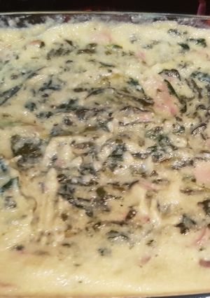 Una foto de Crema light de espinacas en Thermomix