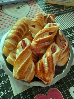 Virslis párna🌭🌭🌭 recept fotója