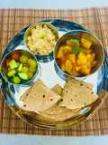 Satvik Lauki Aaloo Sabji~Light Soulful Meal Dish -BottleGourd-Potato Curry😋