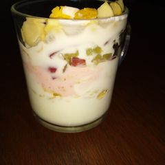 Fruits and Nuts Parfait A picture of Fruits and Nuts Parfait.