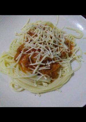 Foto resep Spageti praktis