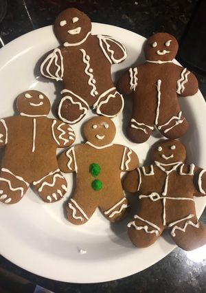 A picture of Gingerbread Man Cookies.