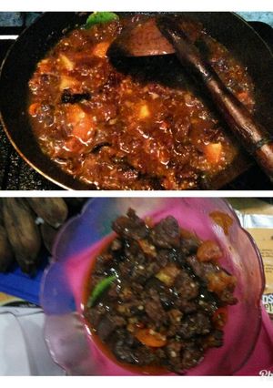 Foto resep Tongseng kambing dadakan.