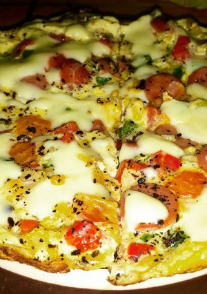 Foto resep Frittata Blitar / Pizza Sayur