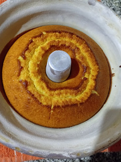 Una foto de Budín de naranja súper esponjoso