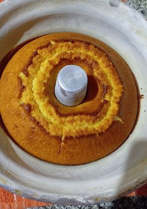 Una foto de Budín de naranja súper esponjoso