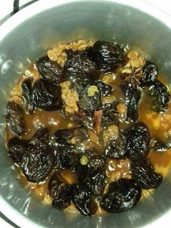 صورة لوصفة اول أكلة برمضان طاجين حلو بدون لحم 😍😍😍