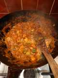 Jalfrezi curry (from paste)