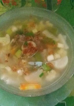 Foto resep Sop lobak👌