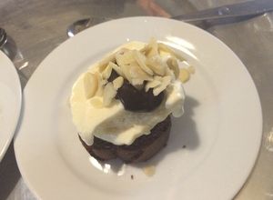 Una foto de Delicia de chocolate y maracuyá facilísima. Cocina para principiantes