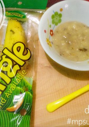 Foto resep Puree Pisang (mpsufor6m)