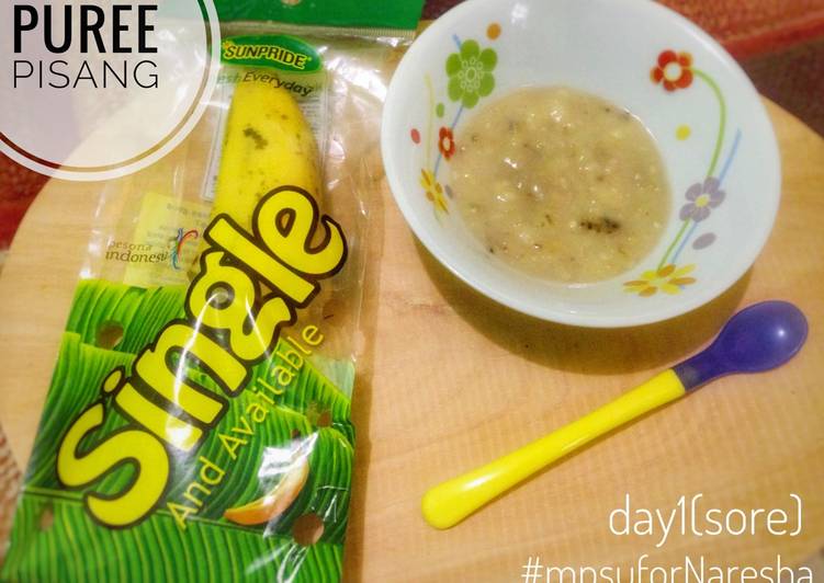 Resep masakan Puree Pisang (mpsufor6m) | Langkah Membuat Puree Pisang (mpsufor6m) Yang Lezat Sekali