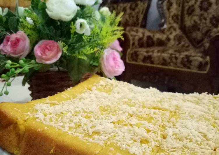 Resep Bolu Labu / Pumpkin Cake Anti Gagal