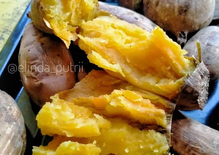 Resep Ubi Madu Panggang (Telo Madu) Anti Gagal