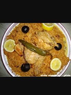 صورة لوصفة كبسة دجاج
