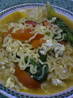 Foto resep Mie rebus pedas