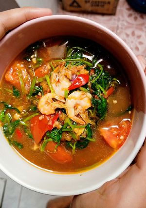 Foto resep Cah Kangkung Belacan (Bumbu Terasi)