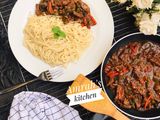 Beef and veggies stir fry