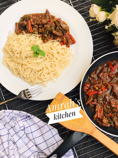 Beef and veggies stir fry ainihin hoton girkin