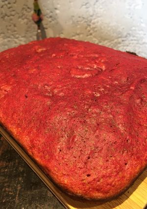 Una foto de Torta de remolacha