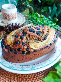 Foto resep 217. Cinnamon Banana Cake Super Moist (no mixer)