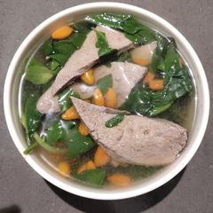A picture of Goji Leaves Soup.