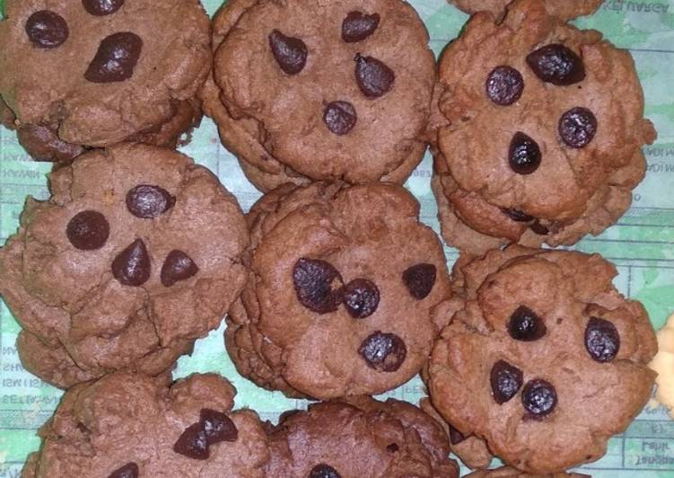 Bagaimana Menyiapkan Cookies cocochips aka good Time kw😍 Anti Gagal